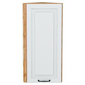 Шкаф верхний торцевой Ницца Blanco/Дуб Вотан 920*300*304