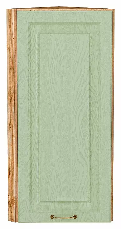 Шкаф верхний торцевой Ницца Дуб оливковый/Дуб Вотан 920*300*304