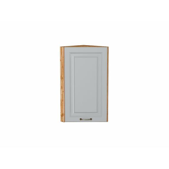 Шкаф верхний торцевой Ницца Графит/Дуб Вотан 716*300*304