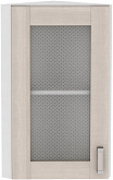 Шкаф верхний торцевой остекленный Лофт ВТ 230 | 22,4 см