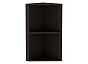 Шкаф верхний торцевой остекленный Ницца ВТ 230 Дуб крем-Венге