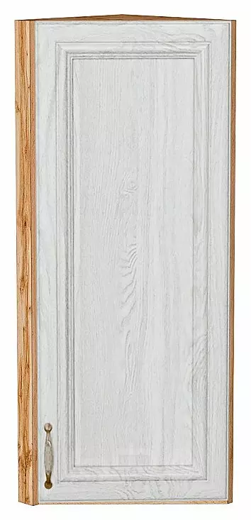Шкаф верхний торцевой Шале White Dreamline Дуб Вотан 920*300*306