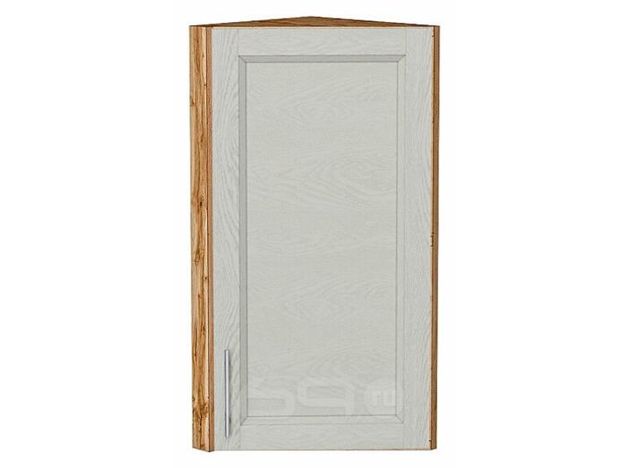 Шкаф верхний торцевой Сканди Cappuccino Softwood Дуб Вотан 716*300*306