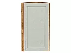 Шкаф верхний торцевой Сканди Cappuccino Softwood Дуб Вотан 716*300*306