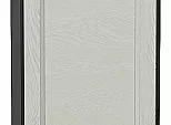 Шкаф верхний торцевой Сканди Cappuccino Softwood Graphite 716*300*306