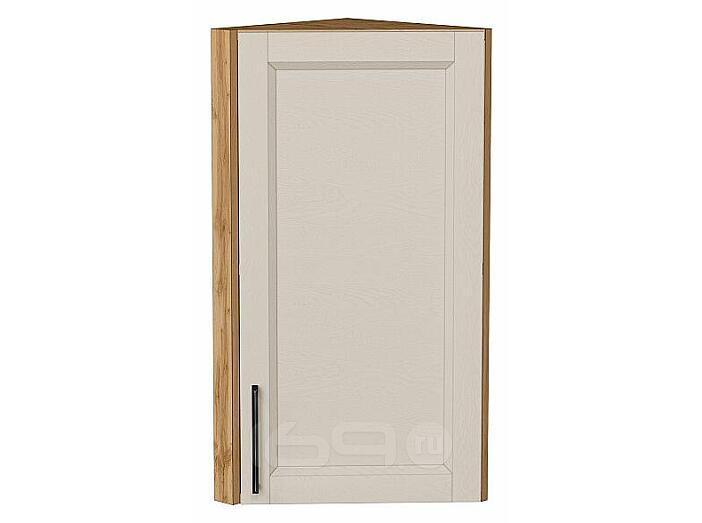 Шкаф верхний торцевой Сканди Cream Silkwood/Дуб Вотан 716*300*306