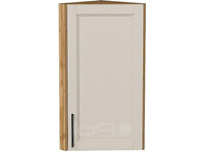 Шкаф верхний торцевой Сканди Cream Silkwood/Дуб Вотан 716*300*306