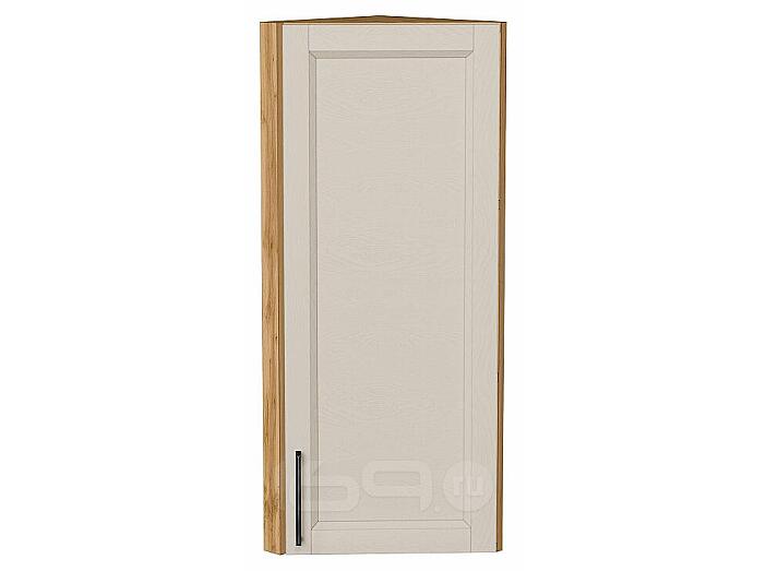 Шкаф верхний торцевой Сканди Cream Silkwood/Дуб Вотан 920*300*306