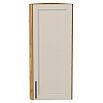 Шкаф верхний торцевой Сканди Cream Silkwood/Дуб Вотан 920*300*306