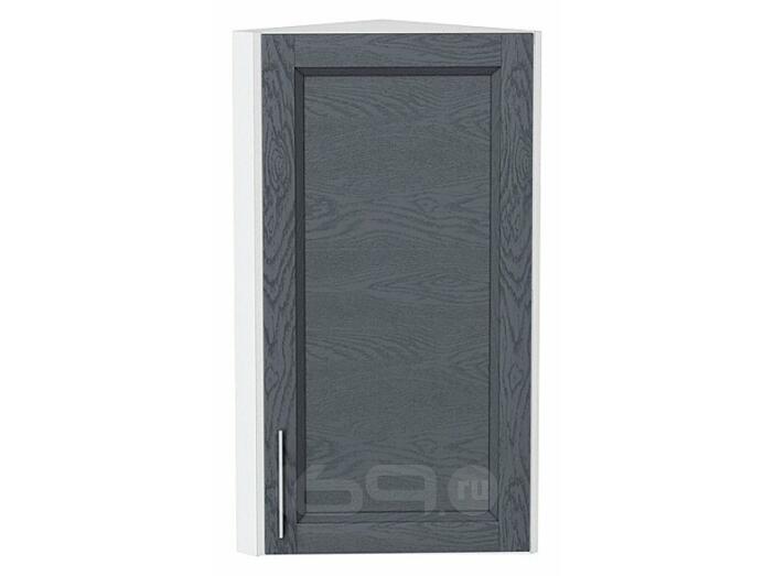 Шкаф верхний торцевой Сканди Graphite Softwood Белый 716*300*306