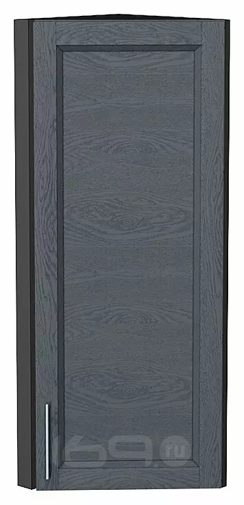 Шкаф верхний торцевой Сканди Graphite Softwood Graphite 920*300*306
