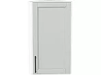 Шкаф верхний торцевой Сканди Grey Silkwood/Белый 716*300*306