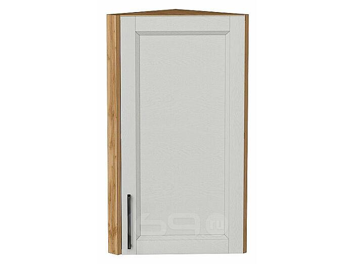 Шкаф верхний торцевой Сканди Grey Silkwood/Дуб Вотан 716*300*306