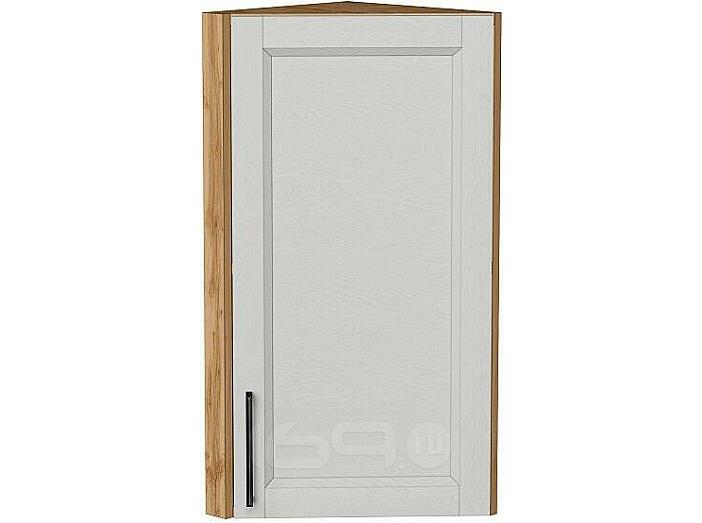 Шкаф верхний торцевой Сканди Grey Silkwood/Дуб Вотан 716*300*306