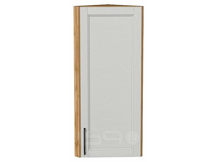 Шкаф верхний торцевой Сканди Grey Silkwood/Дуб Вотан 920*300*306