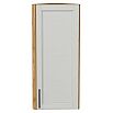 Шкаф верхний торцевой Сканди Grey Silkwood/Дуб Вотан 920*300*306