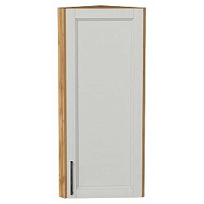 Шкаф верхний торцевой Сканди Grey Silkwood/Дуб Вотан 920*300*306