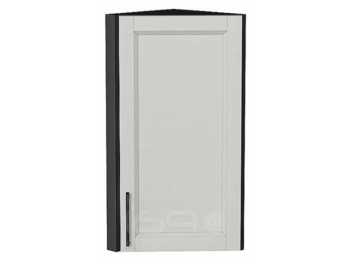 Шкаф верхний торцевой Сканди Grey Silkwood/Graphite 716*300*306