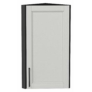 Шкаф верхний торцевой Сканди Grey Silkwood/Graphite 716*300*306