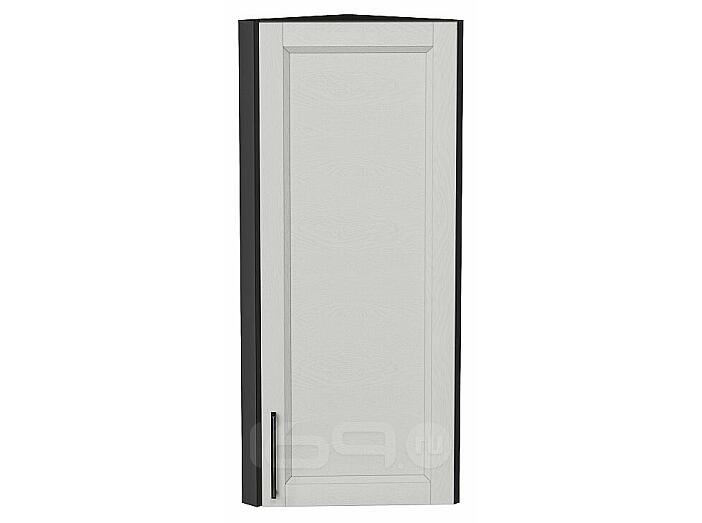 Шкаф верхний торцевой Сканди Grey Silkwood/Graphite 920*300*306