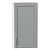 Шкаф верхний торцевой Сканди Grey Softwood Белый 716*300*306