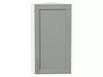 Шкаф верхний торцевой Сканди Grey Softwood Белый 716*300*306