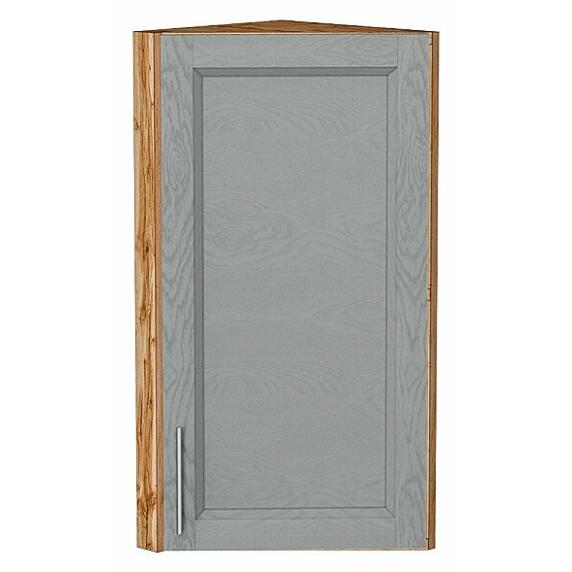 Шкаф верхний торцевой Сканди Grey Softwood Дуб Вотан 716*300*306