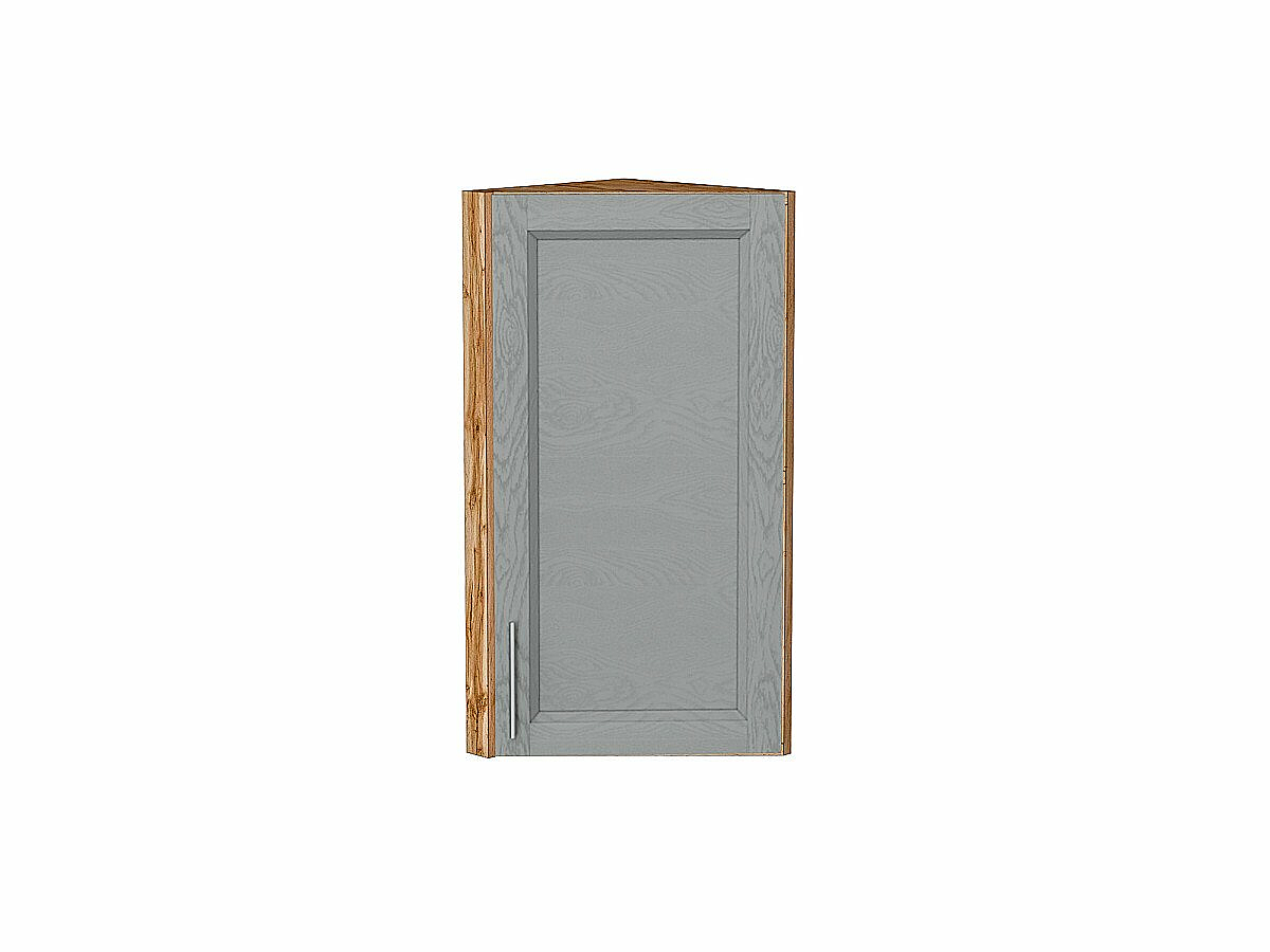 Шкаф верхний торцевой Сканди Grey Softwood Дуб Вотан 716*300*306