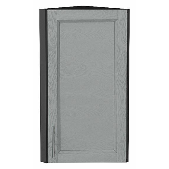 Шкаф верхний торцевой Сканди Grey Softwood Graphite 716*300*306