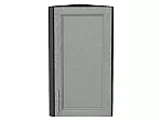 Шкаф верхний торцевой Сканди Grey Softwood Graphite 716*300*306