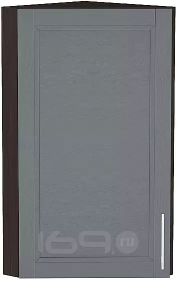 Шкаф верхний торцевой Сканди ВТ 230 Graphite Softwood-Венге