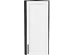 Шкаф верхний торцевой Сканди White Silkwood/Graphite 920*300*306