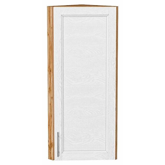 Шкаф верхний торцевой Сканди White Softwood Дуб Вотан 920*300*306