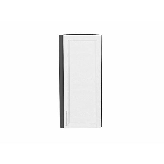 Шкаф верхний торцевой Сканди White Softwood Graphite