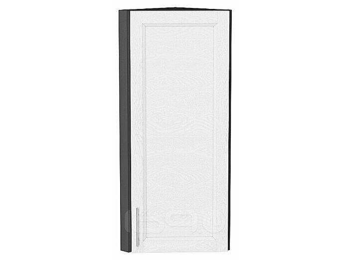 Шкаф верхний торцевой Сканди White Softwood Graphite