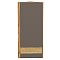 Шкаф верхний торцевой Терра DL Смоки Софт Дуб Вотан 920*300*304