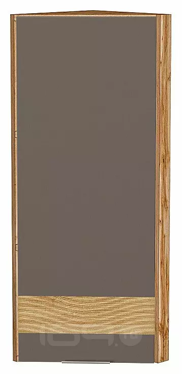 Шкаф верхний торцевой Терра DR Смоки Софт Дуб Вотан 920*300*304