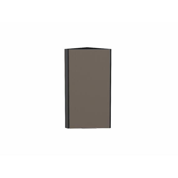 Шкаф верхний торцевой Терра Смоки Софт Graphite 716*300*304