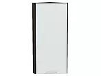 Шкаф верхний торцевой Валерия-М Белый металлик Graphite 920*300*304