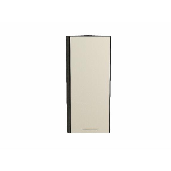 Шкаф верхний торцевой Валерия-М Бежевый металлик Graphite 920*300*304