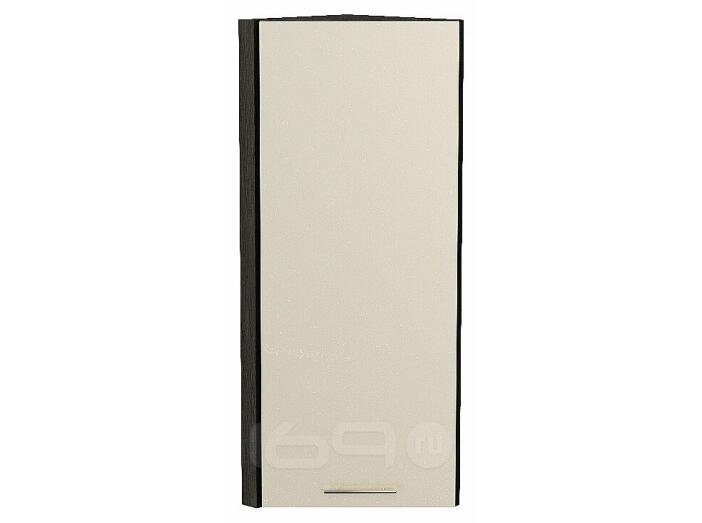 Шкаф верхний торцевой Валерия-М Бежевый металлик Graphite 920*300*304