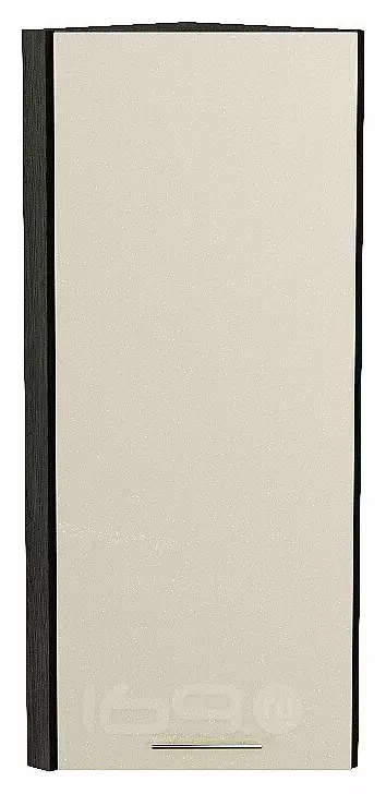 Шкаф верхний торцевой Валерия-М Бежевый металлик Graphite 920*300*304