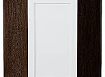 Шкаф верхний угловой Барселона Белый Graphite 716*600*606