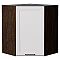 Шкаф верхний угловой Барселона Кашемир Graphite 716*600*606
