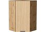Шкаф верхний угловой Эйр Real Oak/Дуб Вотан 920*600*600
