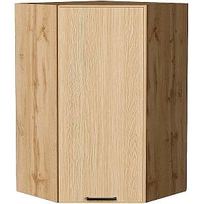 Шкаф верхний угловой Эйр Real Oak/Дуб Вотан 920*600*600