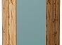 Шкаф верхний угловой Флэт Grey-green In 2S/Дуб Вотан 920*600*600