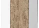 Шкаф верхний угловой Флэт Natural Casella Oak 2S/Белый 920*600*600