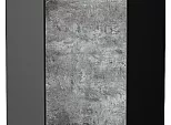 Шкаф верхний угловой Флэт Temple Stone 2S/Graphite 716*600*600