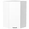 Шкаф верхний угловой Флэт White In 2S/Белый 920*600*600 Шкаф верхний угловой Флэт White In 2S/Белый 920*600*600